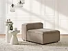 1-Seat Section ARDAL Corduroy Light Brown