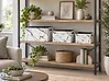 Set of 3 Boxes LARSA Faux Leather White