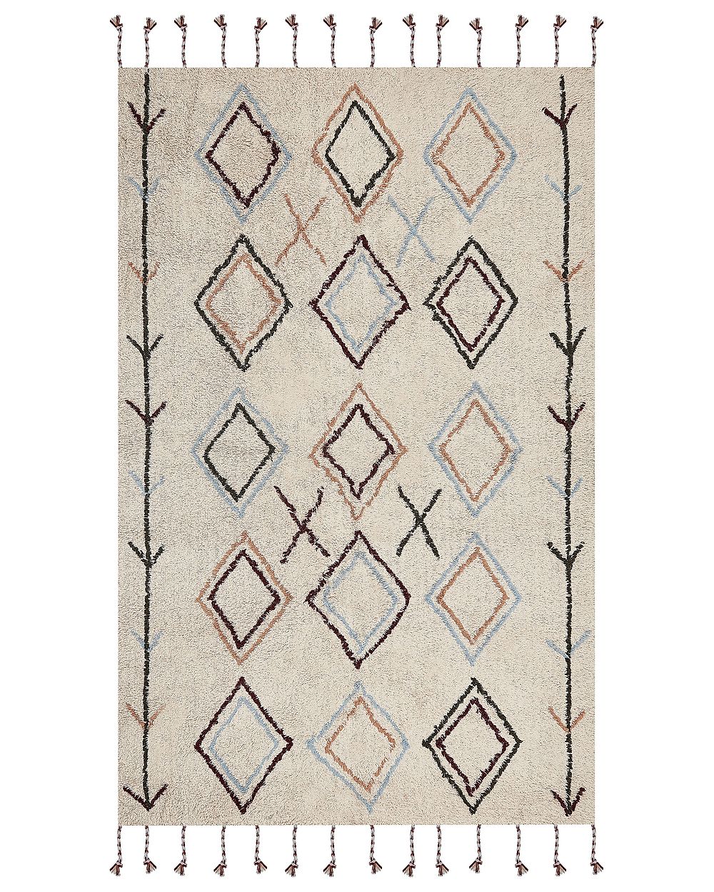 Covor CORUM Bej 160 x 230 cm Bumbac