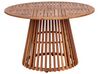 Stół ogrodowy akacjowy okrągły ⌀ 120 cm jasne drewno AGELLO_923409