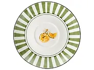 Zastawa stołowa 20-częściowa LEMONGRASS Porcelana Biały/zielony_1191910