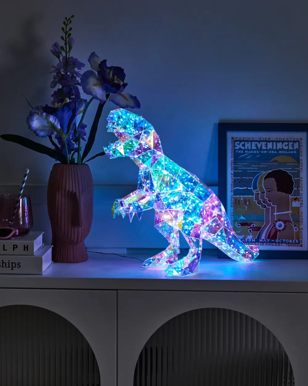 Dekoracja LED Dinozaur TARJANEX Kolorowy