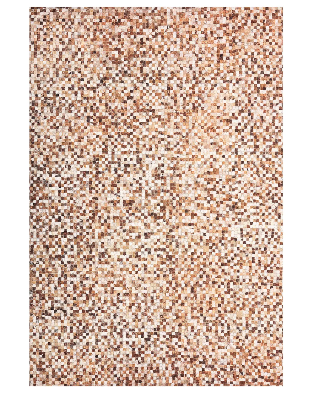 Tappeto TORUL Marrone 160 x 230 cm Pelle naturale_792682