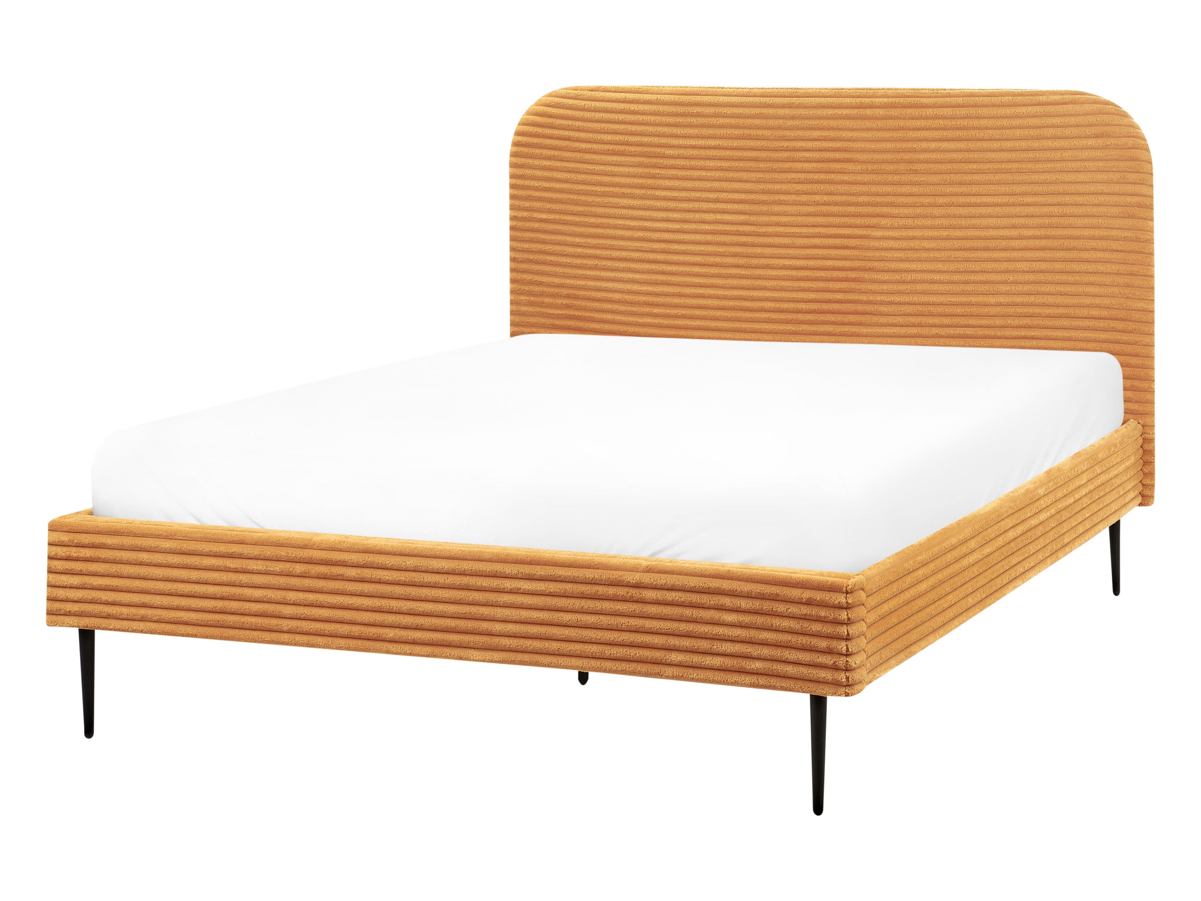 Cama Bombazine FLAYAT 140 x 200 cm Laranja_967955