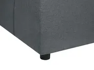 Corner Sofa 4 Seater TOMRA Fabric Graphite Grey Right Hand_848214