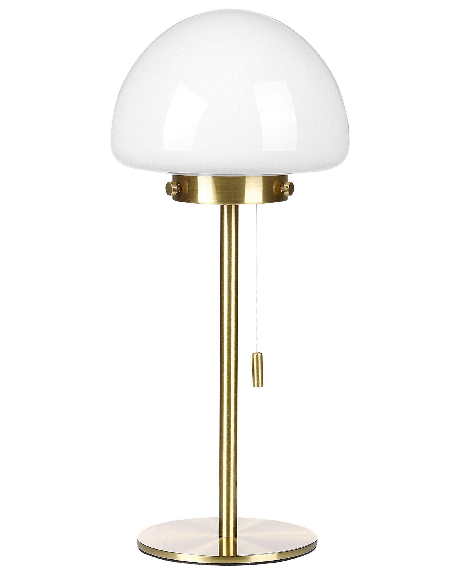 Arany üveg asztali lámpa 39 cm MORUGA_851519
