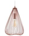 Metal Pendant Lamp Copper CONCA_691069