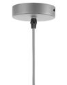 Metal Pendant Lamp Grey JURUENA_688618