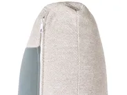 Corner Sofa 2 Seater BREDA Fabric Light Beige Left Hand_1078055
