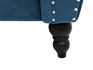 Sofa 3 Seater SKIEN Velvet Navy Blue_1161540