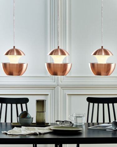 Metal Pendant Lamp Copper BOJANA