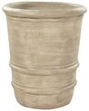 Blumentopf Terrakotta beige oval 43 x 43 x 51 cm LILIUM_930823