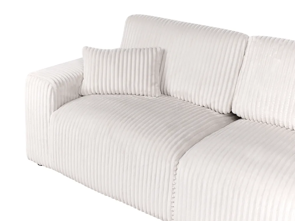 3 Seater SANDORA Corduroy Off-White_969157