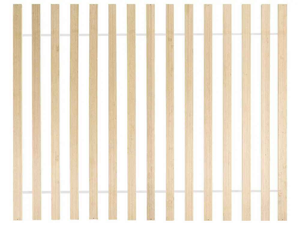 Bed Pine Wood GONFARON 180 x 200 cm (EU Super King) Light Brown_1032031