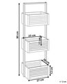 Etagère de salle de bain en bois de bambou clair WAVERLY_926972