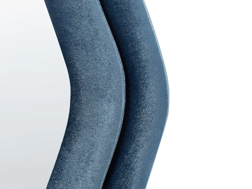 Wall Mirror LACS 57 cm 160 cm Velvet Blue_891917