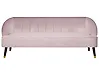 Sofa 3 Seater ALSVAG Velvet Pink