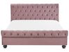 Velvet EU King Size Waterbed Pink AVALLON_846757