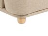 3 Seater Fabric Sofa Light Beige LUVOS_885551