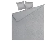 Bedspread with Cushions ALAMUT 160 x 220 cm Grey_821744