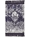 Rug AKARSU Violet 80 x 150 cm Viscose