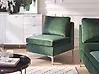 1-Seat Section EVJA Velvet Green