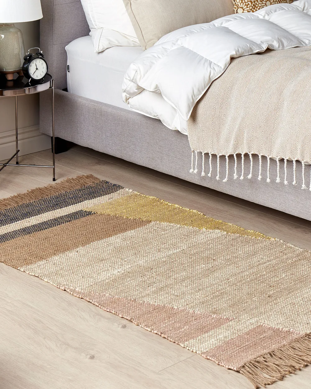 Rug SAMLAR Brown 80 x 150 cm Jute