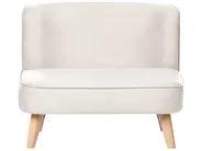 Divano per bambini RISBY Velluto Beige_1055750