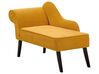 Chaise lounge tessuto senape lato sinistro BIARRITZ_934322