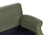 2 Seater Fabric Sofa Green EIKE_918109
