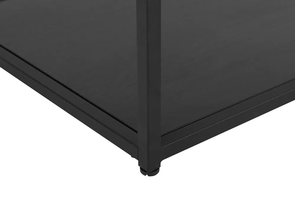 Coffee Table MEDORA Glass Black_744223