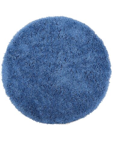 Teppich blau ⌀ 140 cm Shaggy CIDE