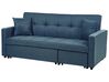 3-Sitzer Schlafsofa marineblau GLOMMA_928639