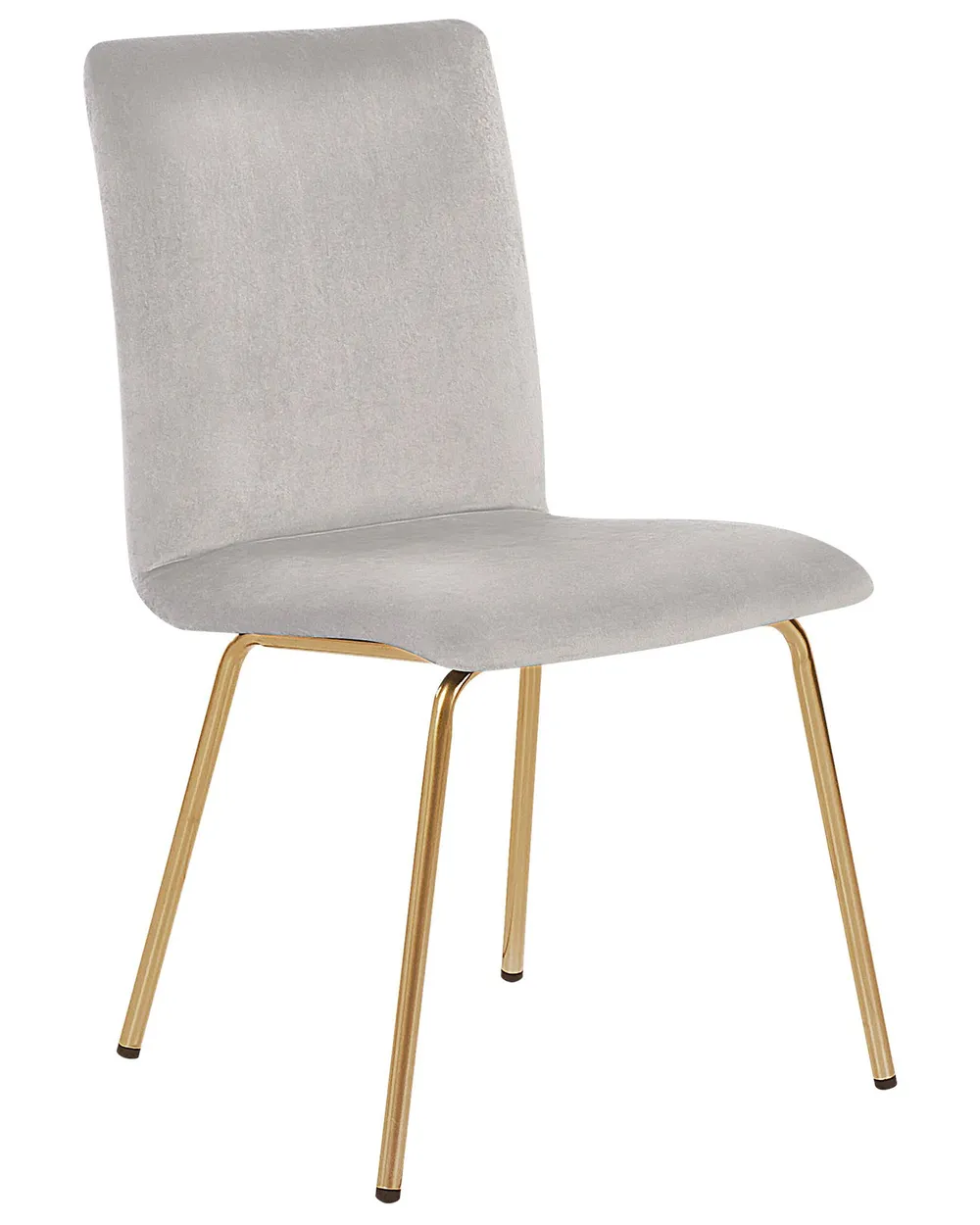 Set di 2 sedie da pranzo RUBIO Velluto Grigio_810418