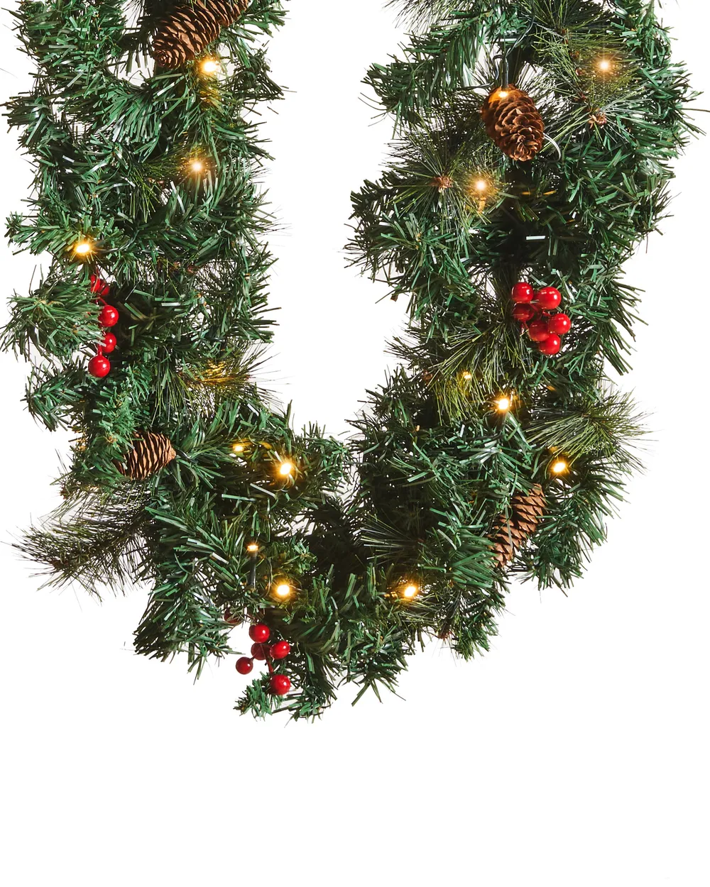 Festone di Natale LED TENALA 180 cm Verde_813306