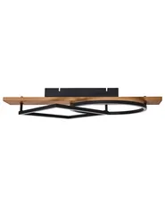 Lampadario a LED AIRE Metallo Nero_1102928