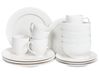 Zastawa stołowa 16-częściowa COWSLIP Porcelana Biały