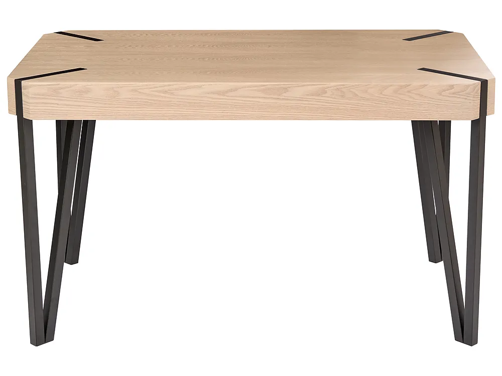 Stół do jadalni CAMBELL Beżowoszary 130 cm 80 cm_1150469