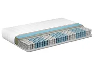 Materac kieszeniowy z pianką termoelastyczną BREEZE HYBRID 7 PLUS H3/4 twardy 160 x 200 cm_916852