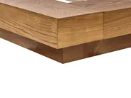 Waterbed Boucle ZEN 160 x 200 cm (EU King Size) Natural Ash Wood_931199
