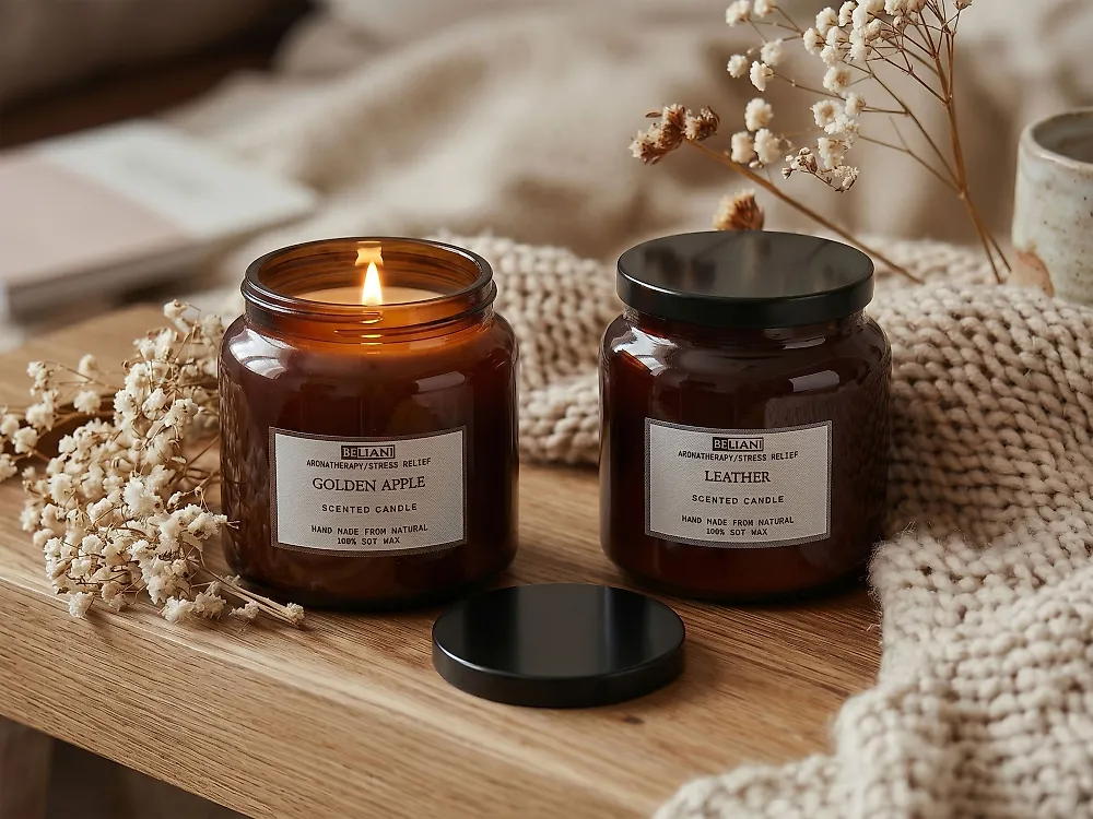 Set di 2 Candele Profumate ABSOLUTE ALCHEMY Cera di Soia Note fruttate Note fresche_1183166