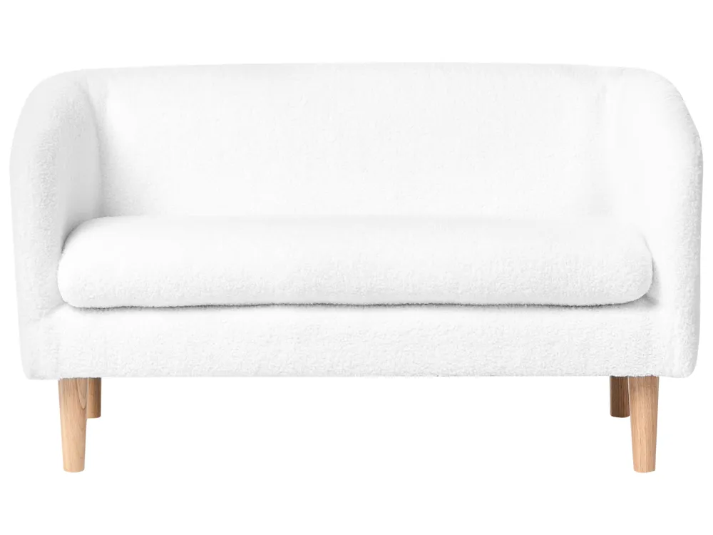 Kids Sofa DAGALI Boucle White_1055529