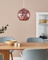 Glass Pendant Lamp Copper ASARO_870752