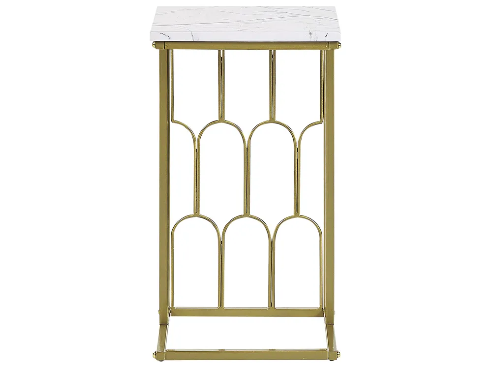 Side Table PANDALE White Marble_802355