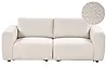 Modular Sofa 2 Seater KIVVIK Boucle Off-White