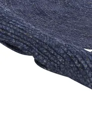 Tappeto KOYUNLU Blu scuro ø 120 cm Iuta_886749