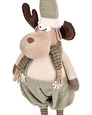 Set of 2 Christmas Decorations FISKARS 68-87/90-118 cm Reindeer Multicolour_1175123