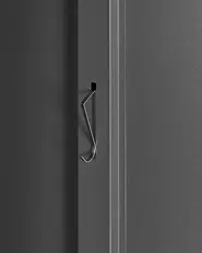 Szafa ogrodowa DORGALI 92 cm 188 cm Metal Grafitowy_1131583