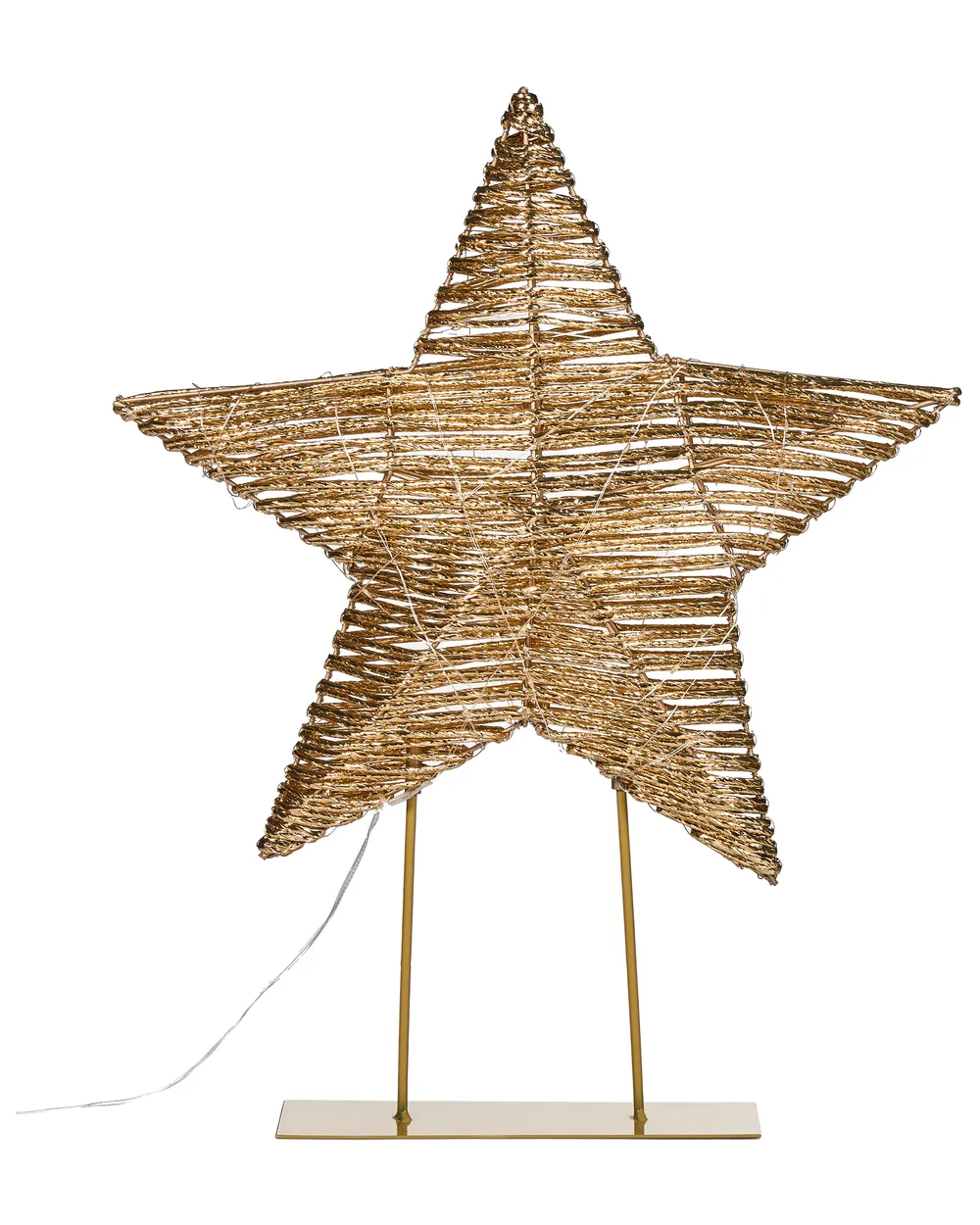 Christmas Decoration LED FARUP 51 cm Star Gold_1015484