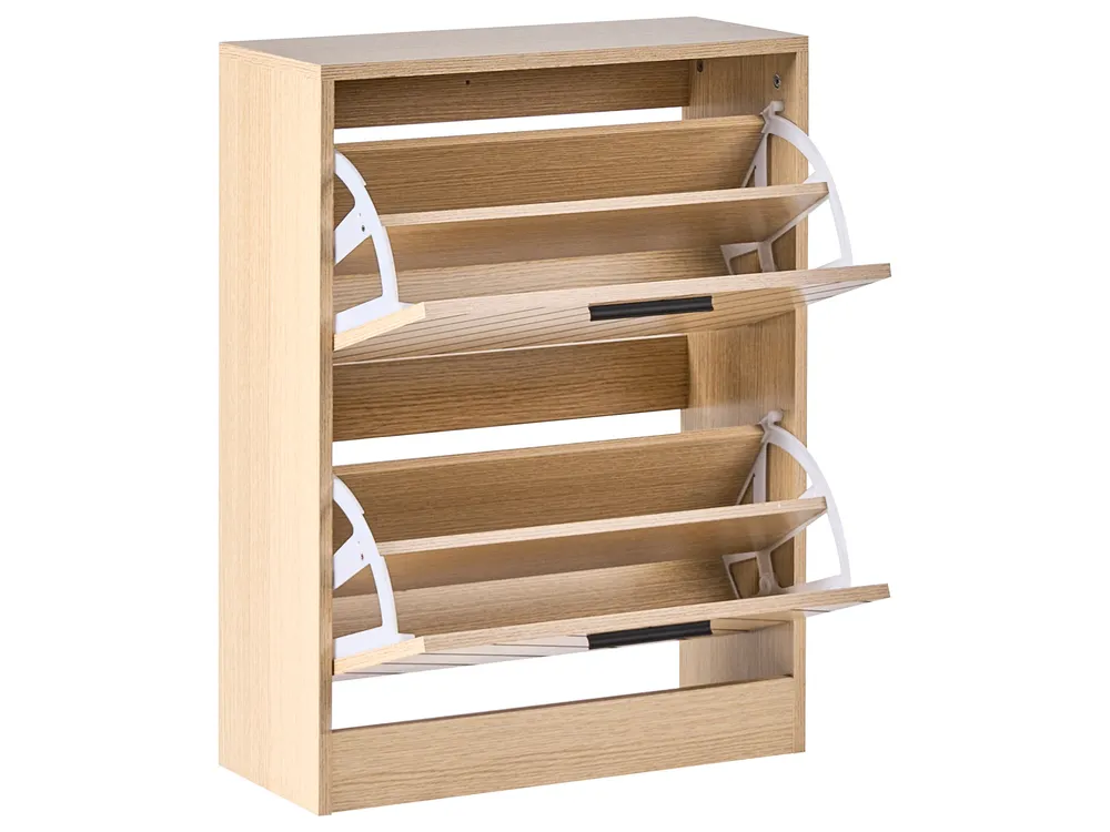 Shoe Storage Cabinet PENTICTON Light Brown_1030748
